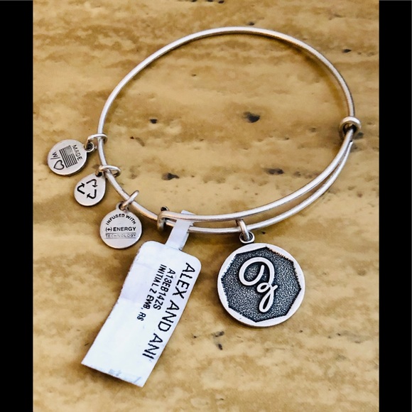 Alex and Ani Jewelry - Sold Alex and Ani Initial Bracelet